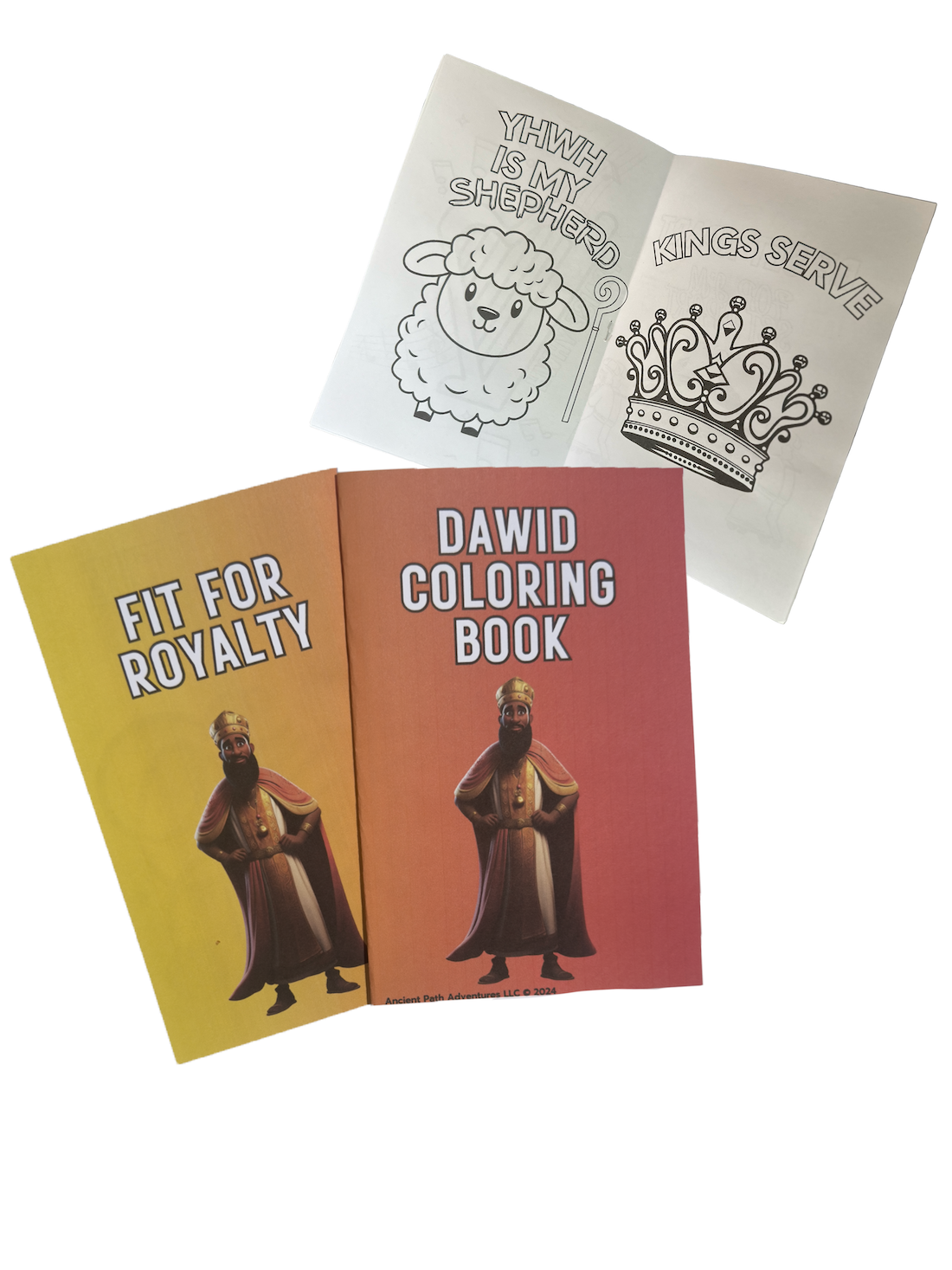 Dawid (David) Mini Coloring Book