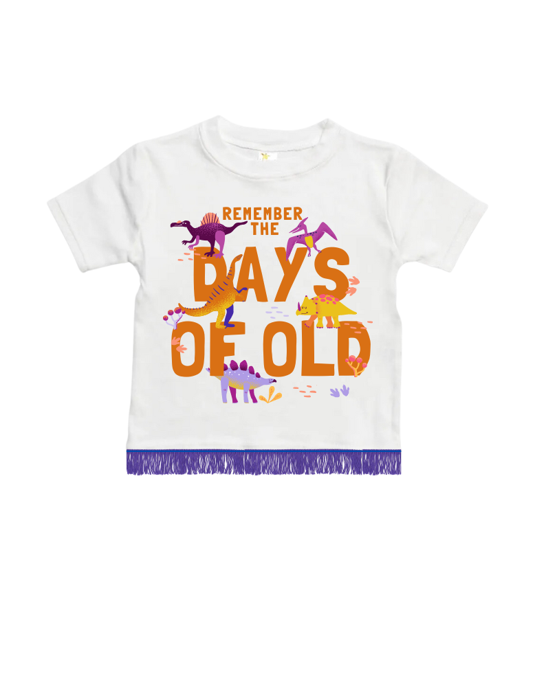 Days of Old - 100% Cotton Kids Shirt