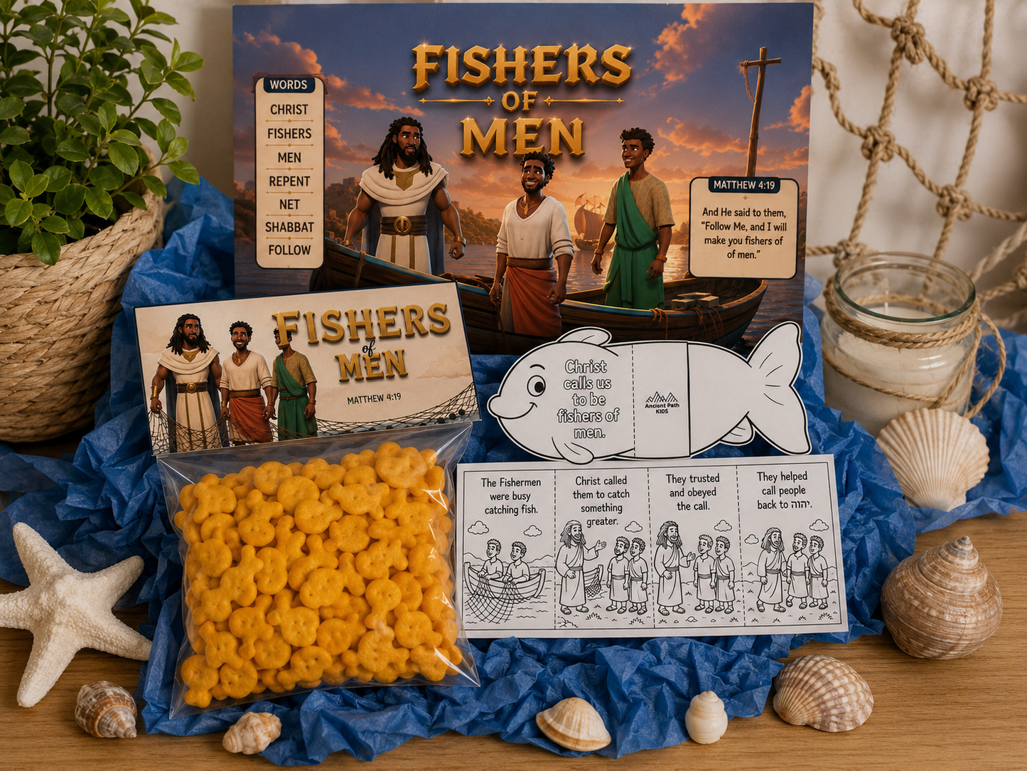 Fishers of Men - Digital Activity Box - Parables Theme