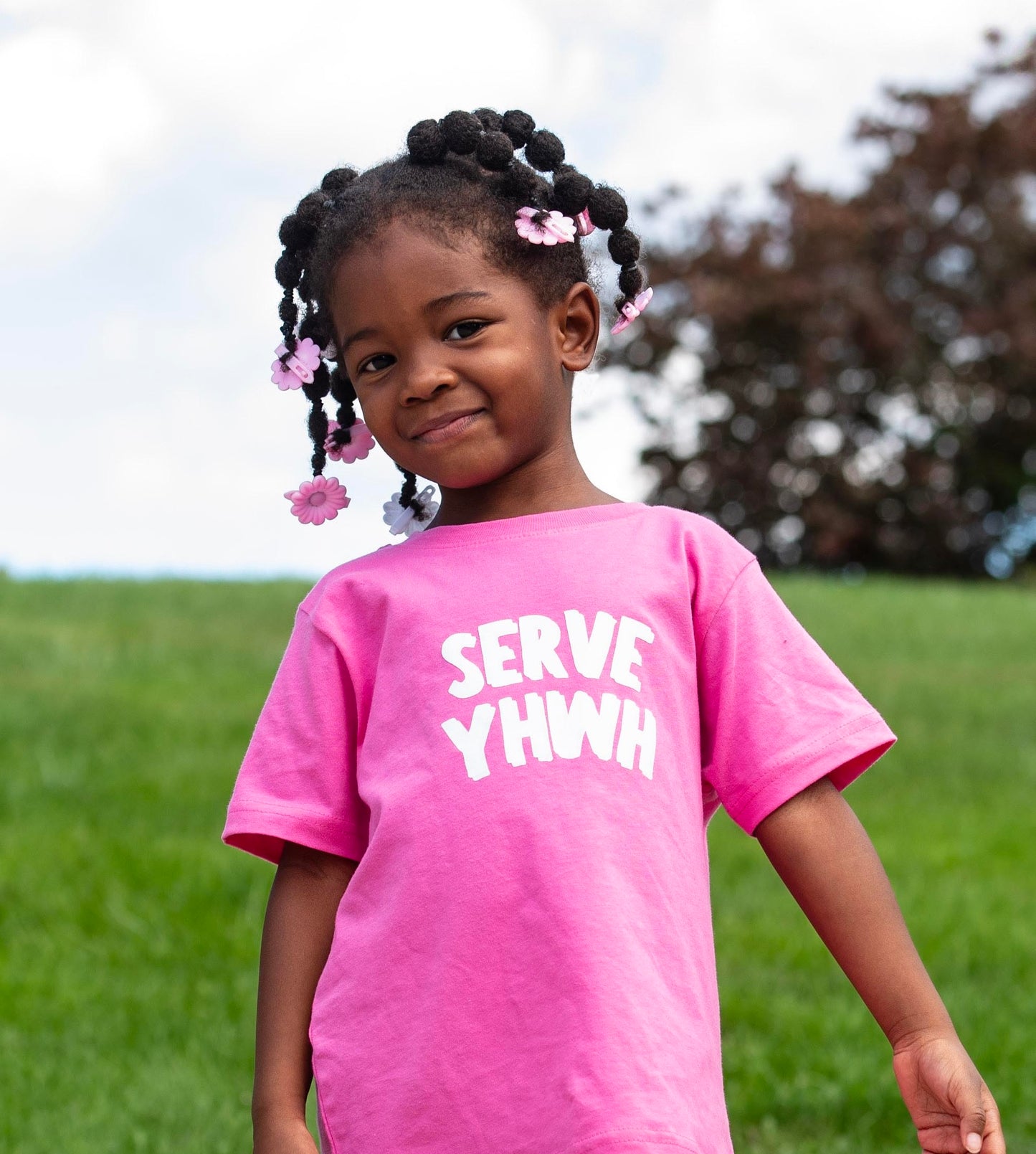 Serve YHWH - 100% Cotton Kids Shirt
