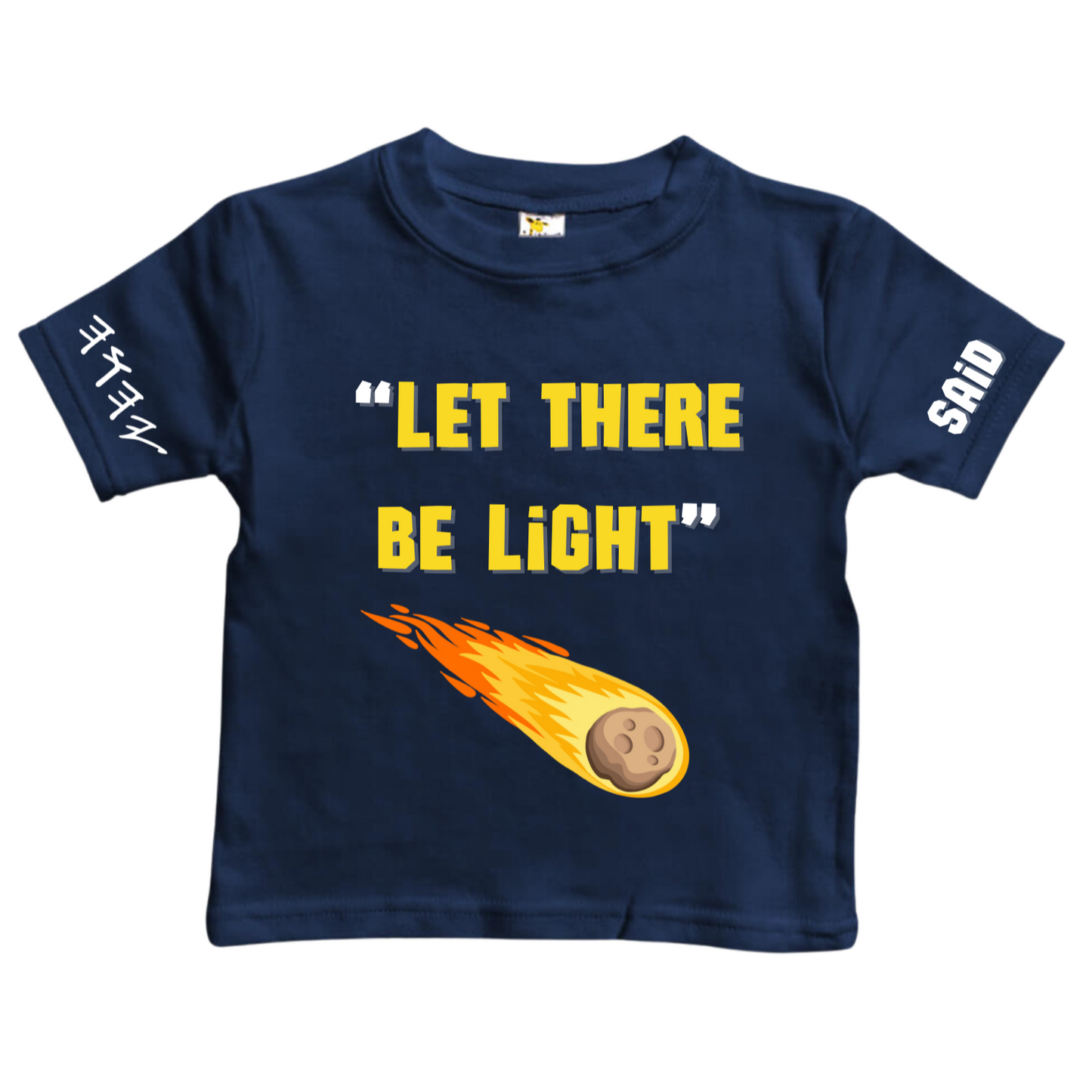 Let There Be Light - 100% Cotton Kids Shirt