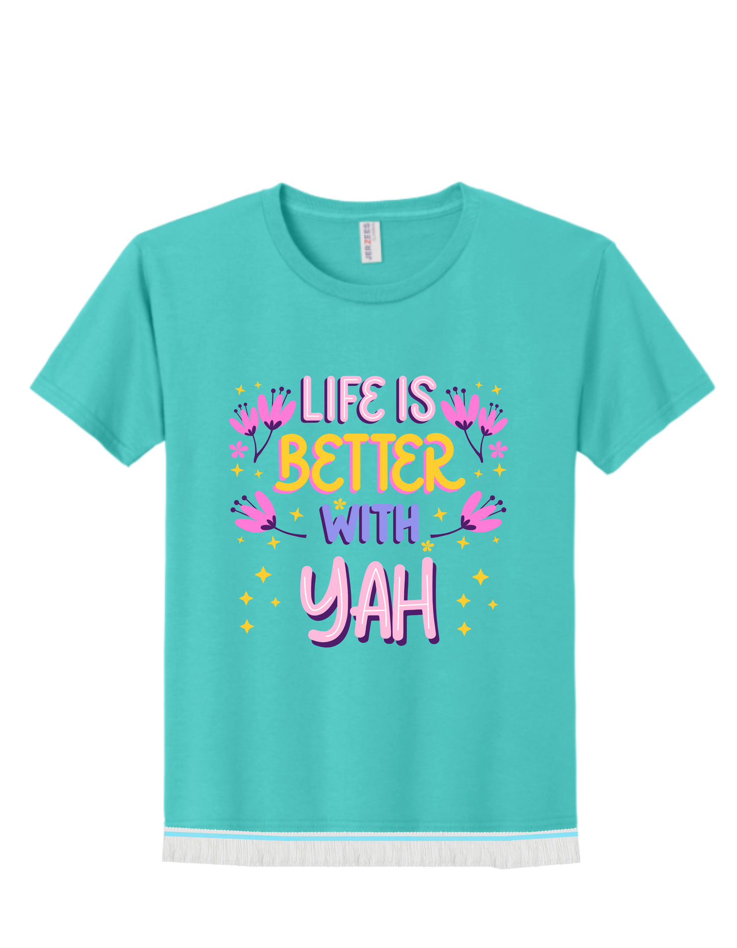 Life Is Better With YAH - 100% Cotton Kids Shirt