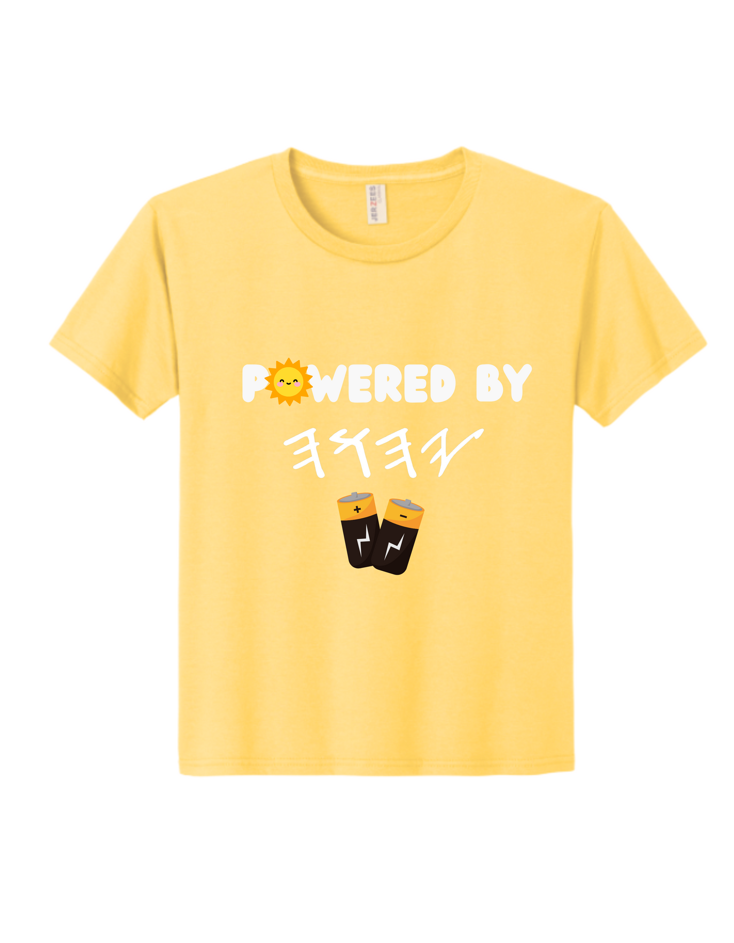 Powered By YAH - 100% Cotton Kids Shirt