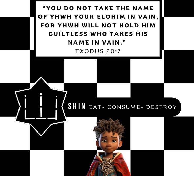 Do Not Take YHWHs Name In Vain - Commandment City Devotional
