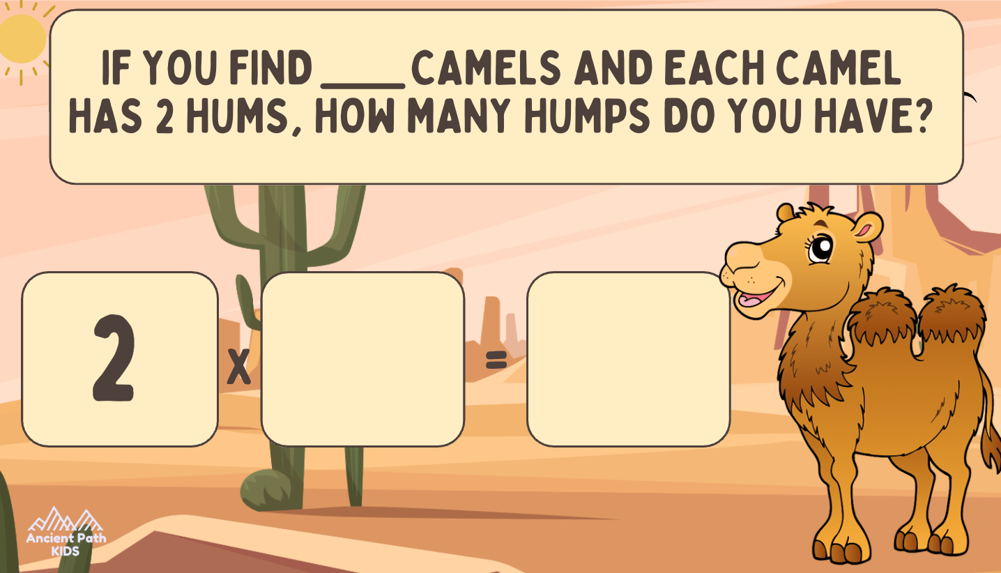 Count the Omer Multiplication Adventure