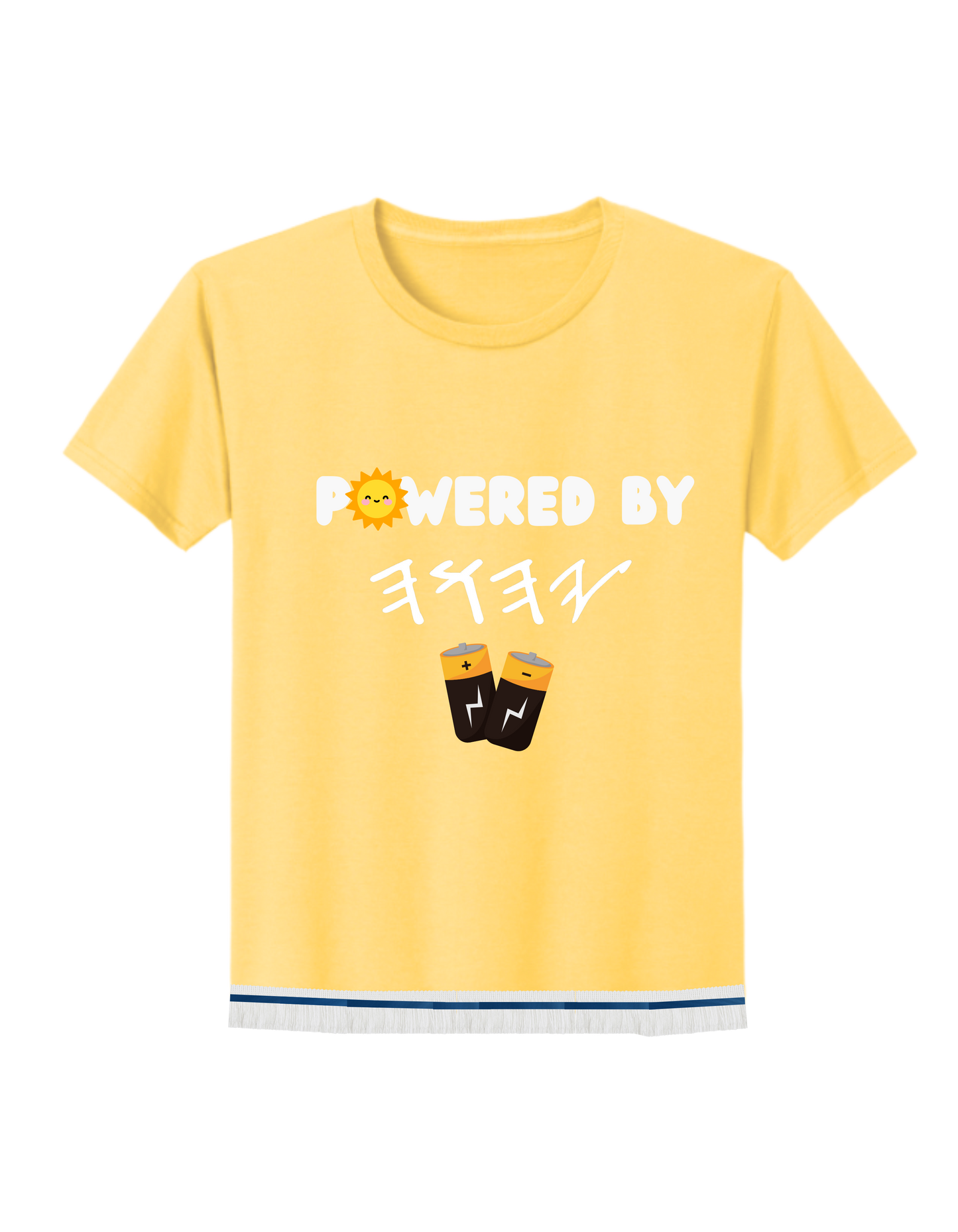 Powered By YAH - 100% Cotton Kids Shirt