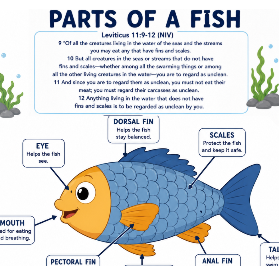 Fish Themed - Learning Activity Pair Worksheets Fishers of Men