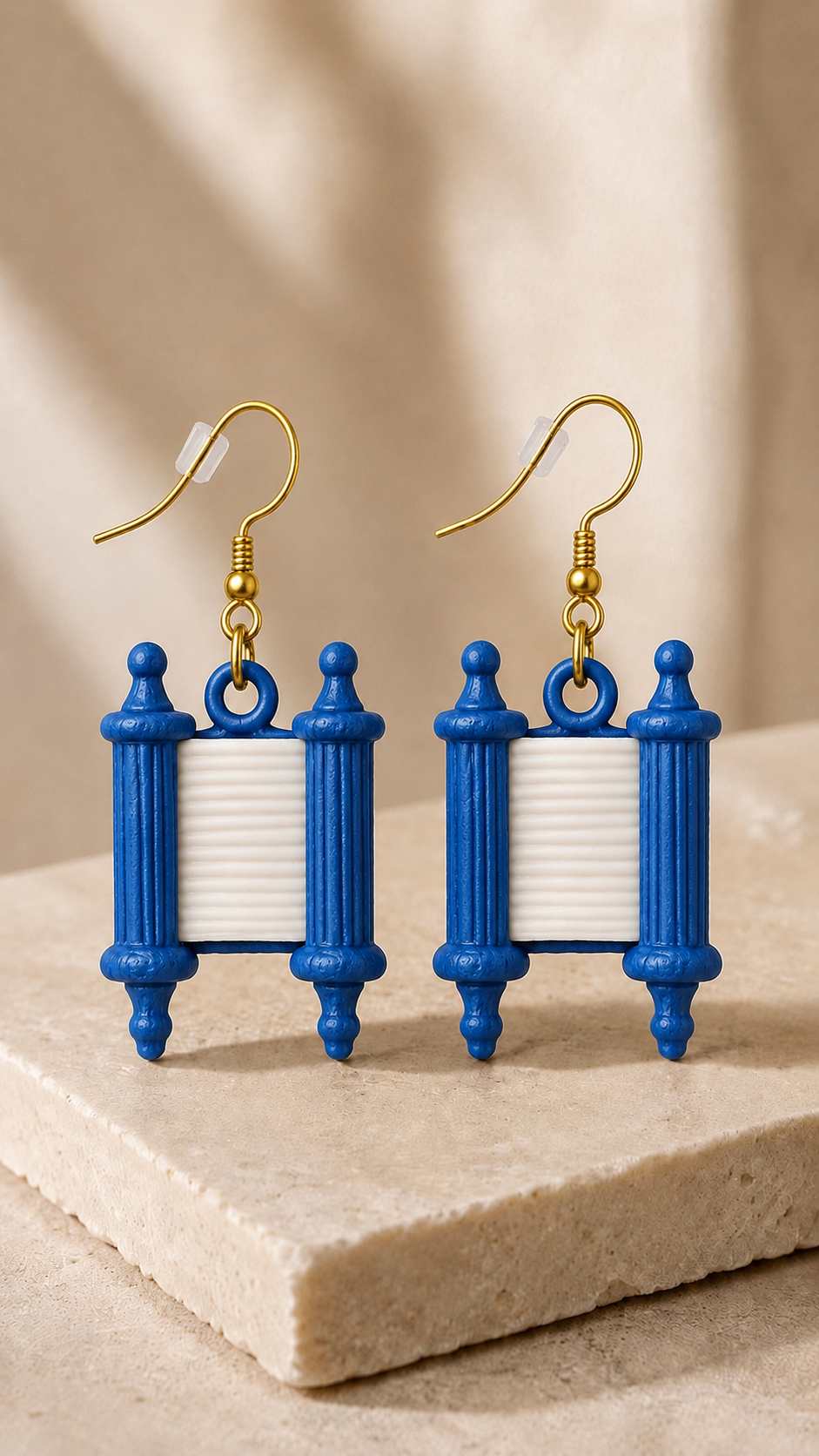 Torah Scroll Earrings - Faith Based Jewelry