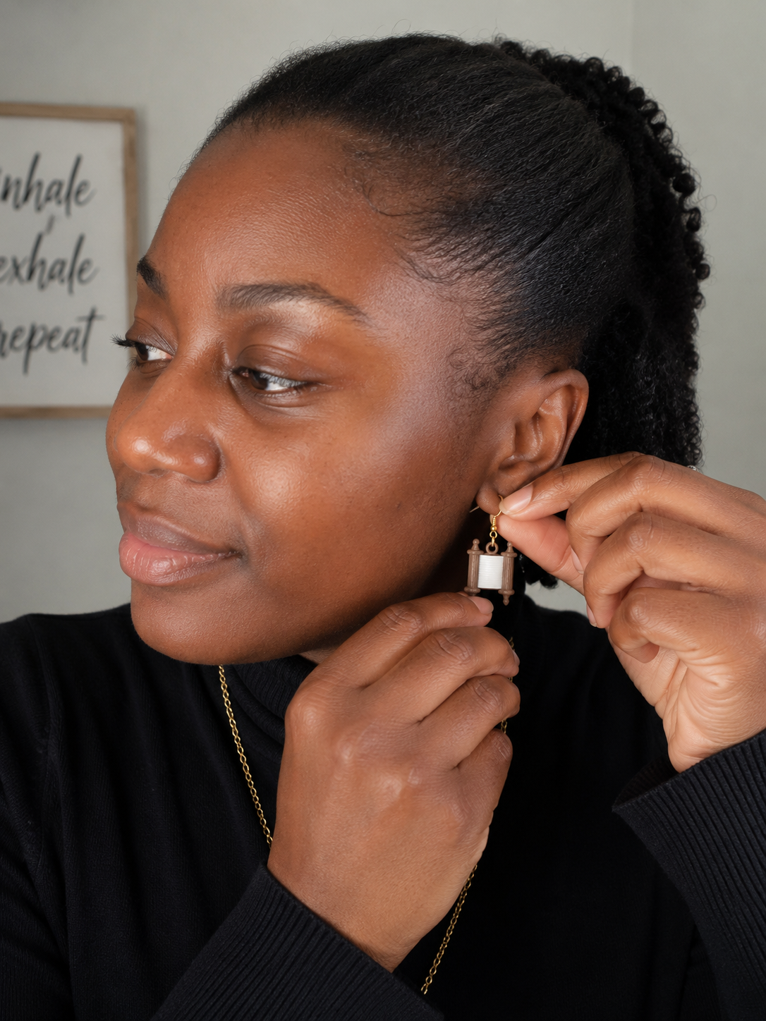 Torah Scroll Earrings - Faith Based Jewelry